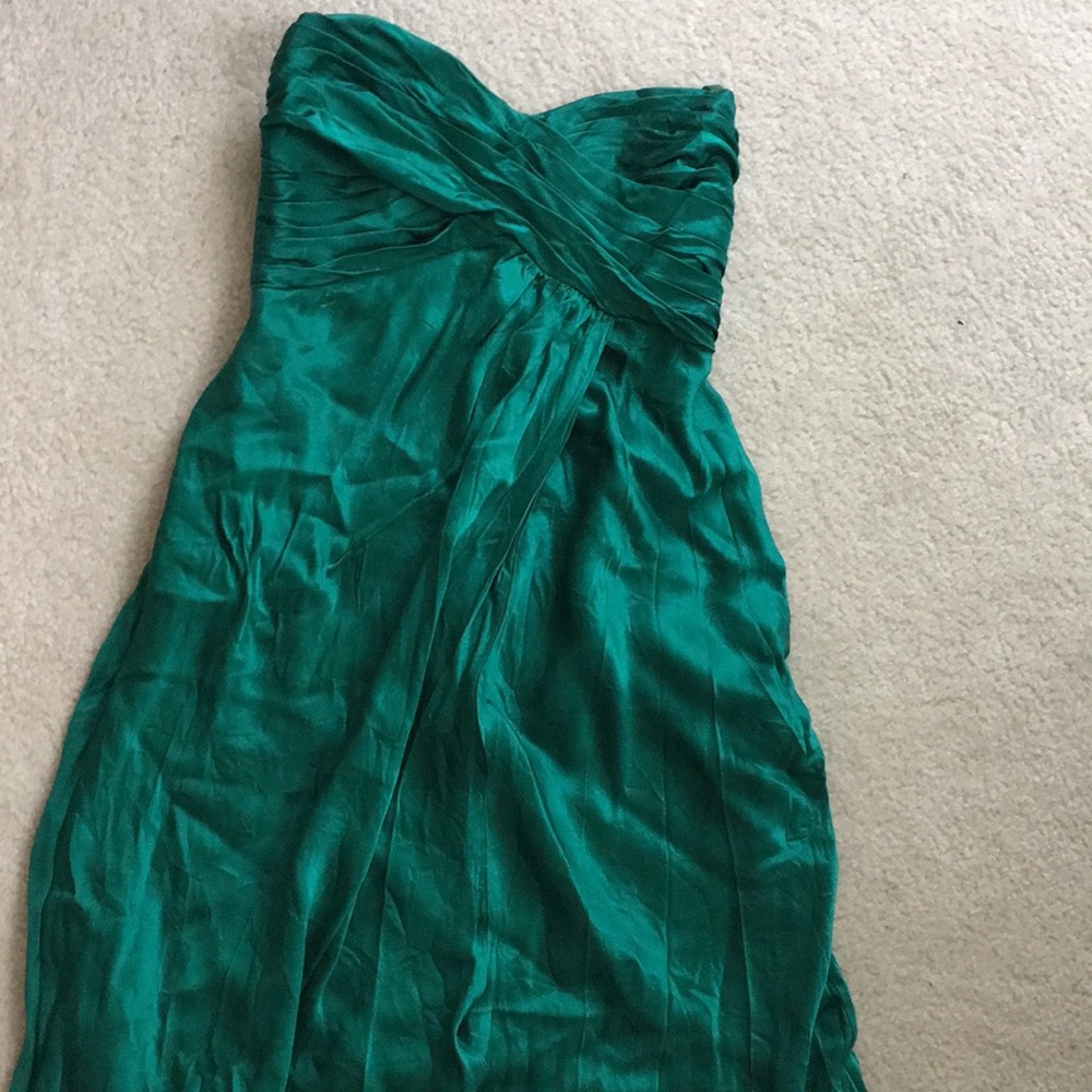 silk banana republic dress